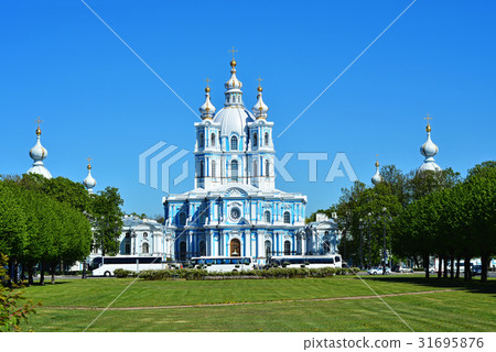 The Smolny Cathedral. The Smolny Cathedral. 31695876