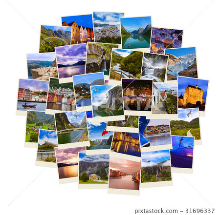 Stack of Norway travel shots Stack of Norway travel shots 31696337