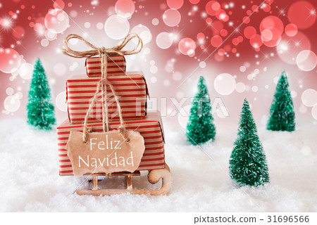 Sleigh, Feliz Navidad Means Merry Christmas 31696566