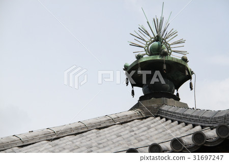 The jewel of the Yumedono Hall of Horyu-ji Temple 31697247