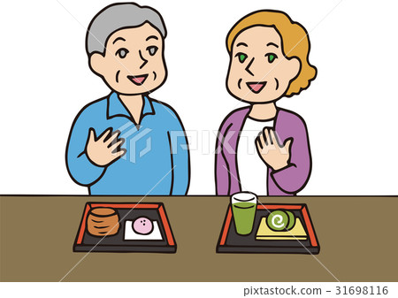 Foreign Elderly Couple - Matcha 31698116