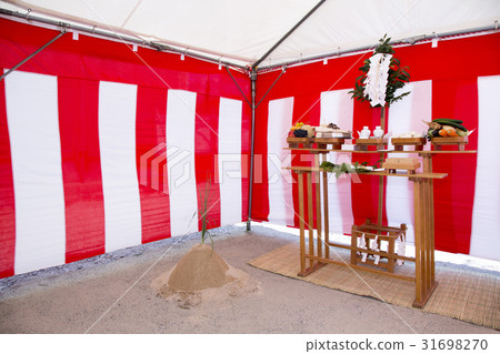 施工時的奠基儀式 施工時的奠基儀式 31698270