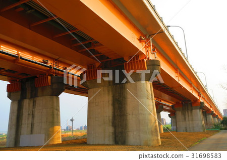 新荒川大橋及其碼頭部分 新荒川大橋及其碼頭部分 31698583