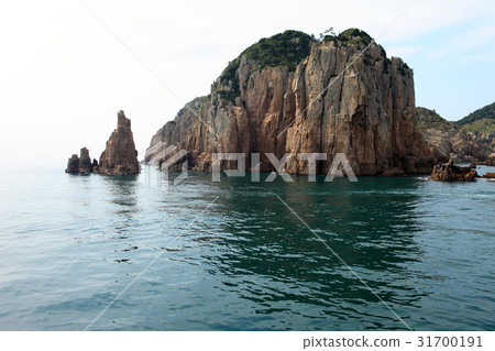 燈塔島,零售道路,Hallyeo海洋國家公園,統營市,慶南 燈塔島,零售道路,Hallyeo海洋國家公園,統營市,慶南 31700191