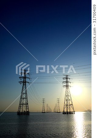 Power Tower, Shihwa Lake, Ansan City, Gyeonggi-do 31700409