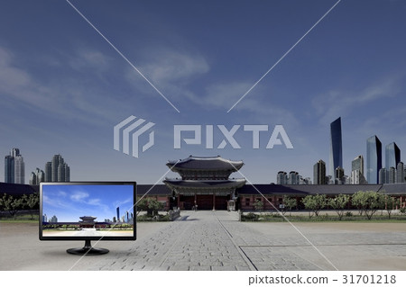 Monitor, Youngseo school, Gyeongbokgung, Gyeongbokgung Palace (Historic Site No. 117), Jongno-gu, Seoul Monitor, Youngseo school, Gyeongbokgung, Gyeongbokgung Palace (Historic Site No. 117), Jongno-gu, Seoul 31701218