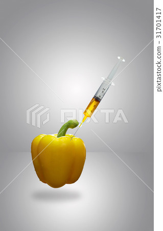 甜椒,注射器 甜椒,注射器 31701417