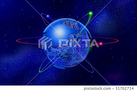 chain, network, outer space 31702714