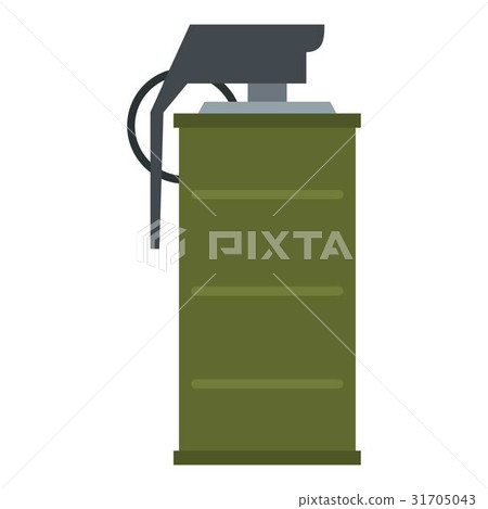 Smoke grenade icon isolated 31705043