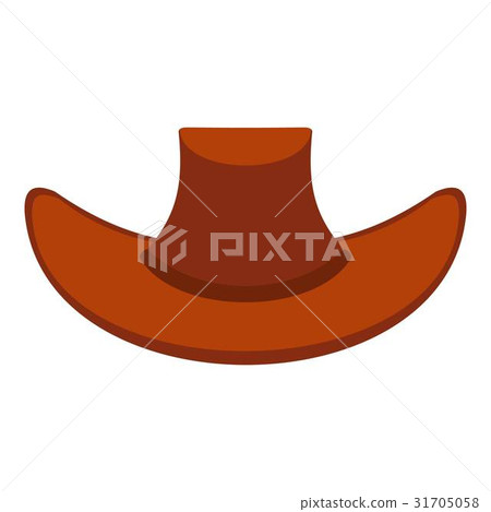 Cowboy hat icon isolated Cowboy hat icon isolated 31705058