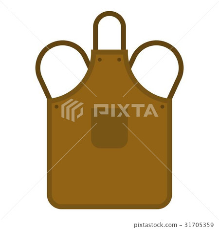 Blacksmiths apron icon isolated - Stock Illustration [31705359] - PIXTA