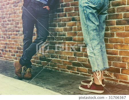 Man Woman Togetherness Street Man Woman Togetherness Street 31706367