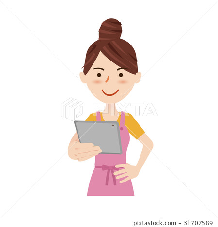 Young housewife image 31707589