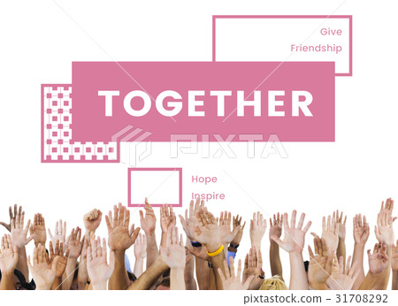 Donation Community Service Volunteer Support 31708292
