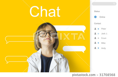 Chat Message Talk Connect Notification Word 31708568