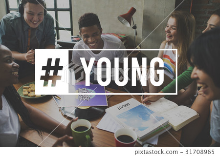 Hashtag Young Attitude Youth Power 31708965