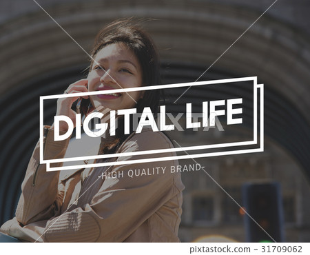 Digital Life City Connection Technology Internet 31709062