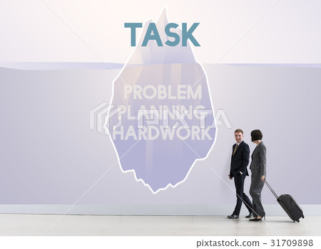 Problem Planning Hard Work Achievement Iceberg Graphic Problem Planning Hard Work Achievement Iceberg Graphic 31709898
