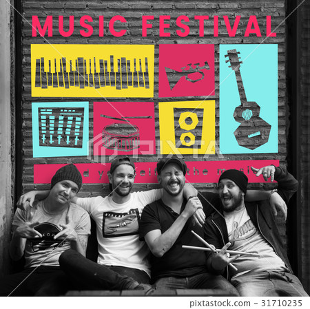 Illustration of music festival passion leisure activity 31710235