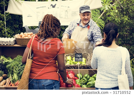 People at healthy local food festive People at healthy local food festive 31710552