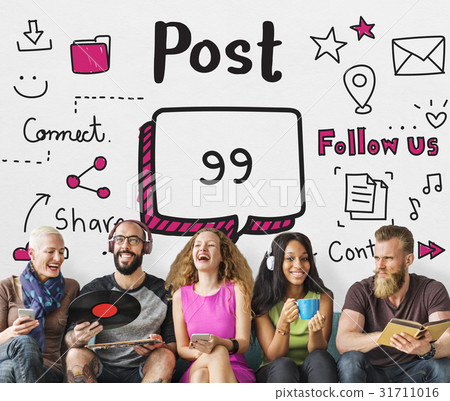 Communication Stay Connected Community Concept 31711016