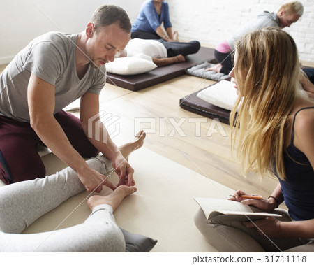 Health Wellness Massage Training Concept 31711118