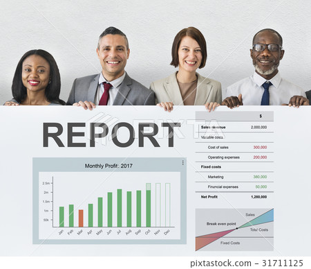 Workers holding network graphic overlay banner 31711125