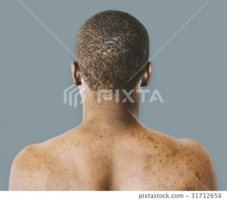 African Descent Guy Isolated on Background 31712658
