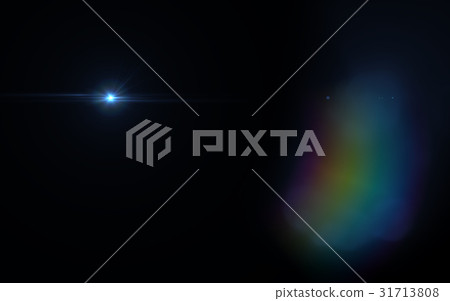 Abstract natural lens flare. Rays background 31713808
