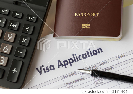 Visa application form to travel Immigration a 31714043