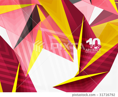 3d modern triangle low poly abstract geometric 3d modern triangle low poly abstract geometric 31716792