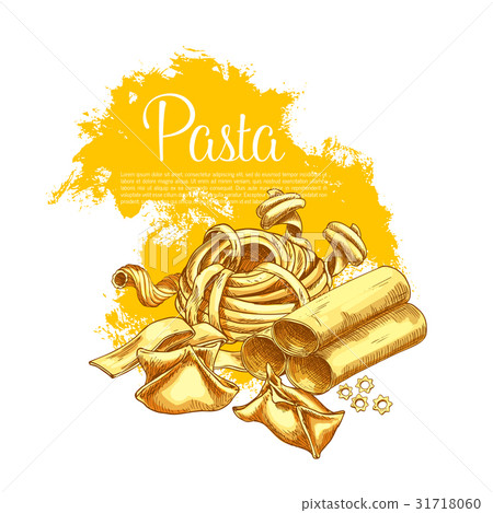 Pasta vector poster for Italian restaurant 31718060