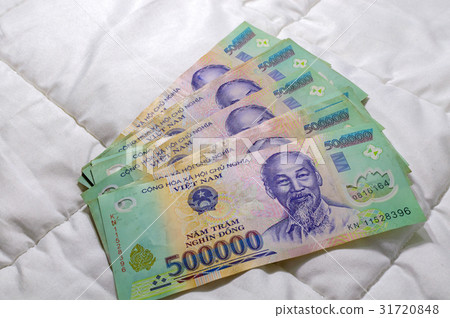 Vietnamese money 500,000 Dong banknote Vietnamese money 500,000 Dong banknote 31720848