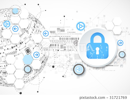 Abstract scientific technology background 31721769