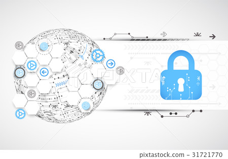 Abstract scientific technology background Abstract scientific technology background 31721770