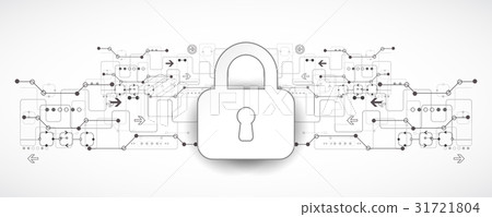 Abstract scientific technology background Abstract scientific technology background 31721804