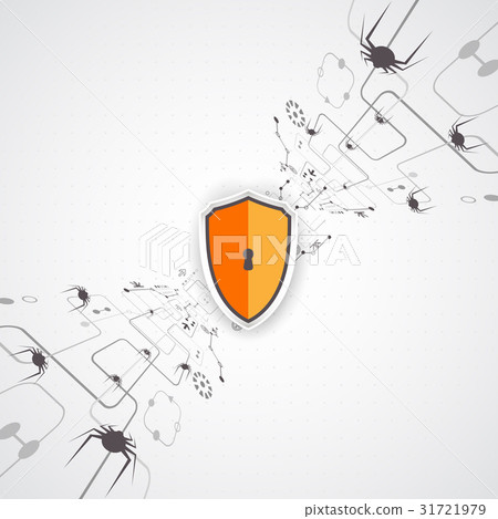 Protection background. Technology security Protection background. Technology security 31721979