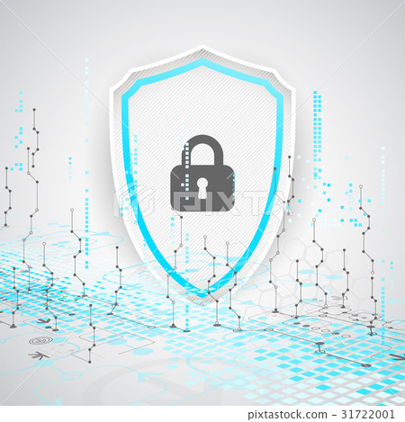 Protection background. Technology security Protection background. Technology security 31722001
