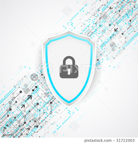 Protection background. Technology security Protection background. Technology security 31722003