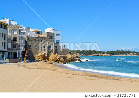 Malaespina beach in Calella de Palafrugell, Spain Malaespina beach in Calella de Palafrugell, Spain 31723771
