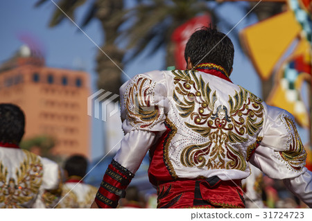 Caporales dancer at the Arica Carnival Caporales dancer at the Arica Carnival 31724723