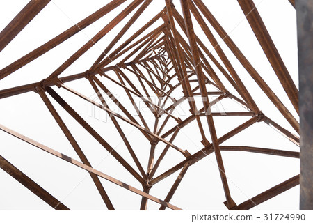 Steel frame of piling machine. 31724990