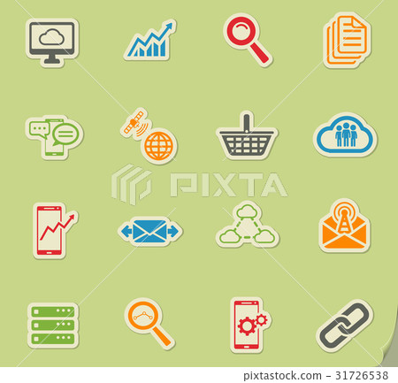 Data analytic simply icons Data analytic simply icons 31726538