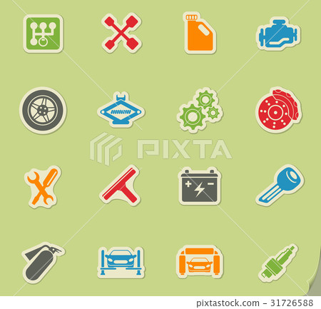 Auto Service Icons 31726588