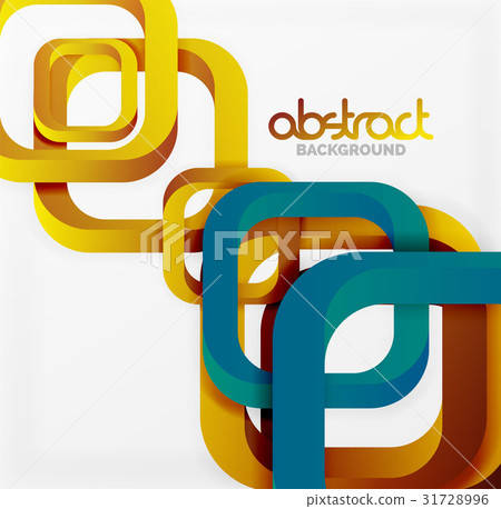 Square vector background 31728996