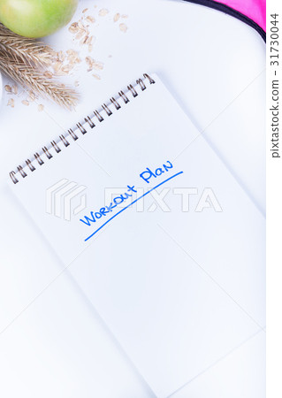 Workout plan concept 31730044