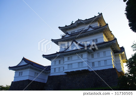 小田原城的黃昏 31730505