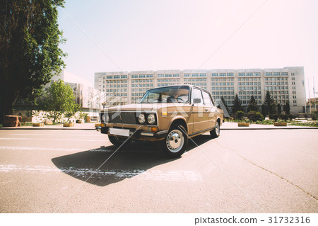 A retro car made in the USSR A retro car made in the USSR 31732316