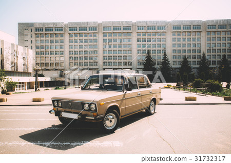 A retro car made in the USSR A retro car made in the USSR 31732317