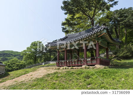 Namhansansung宮殿(歷史遺址480),南漢山城(歷史遺址57),京畿道光州市 Namhansansung宮殿(歷史遺址480),南漢山城(歷史遺址57),京畿道光州市 31736099